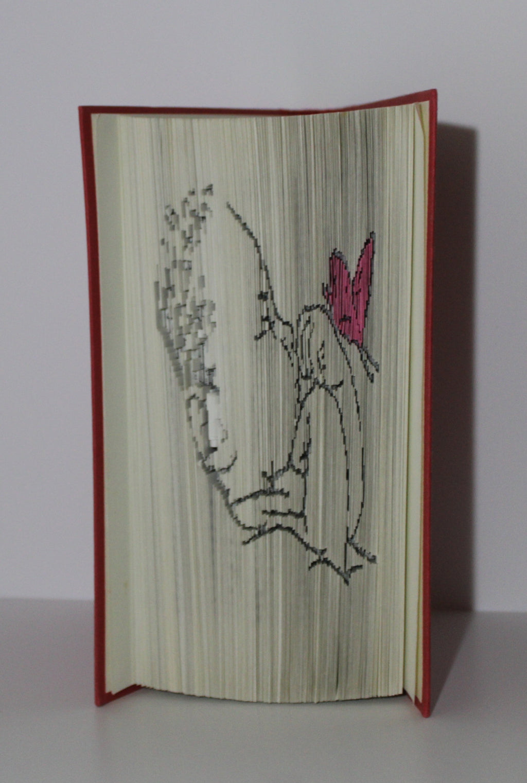 Livre bébé papillon rose