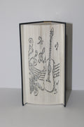 Livre guitare avec des notes de musique
