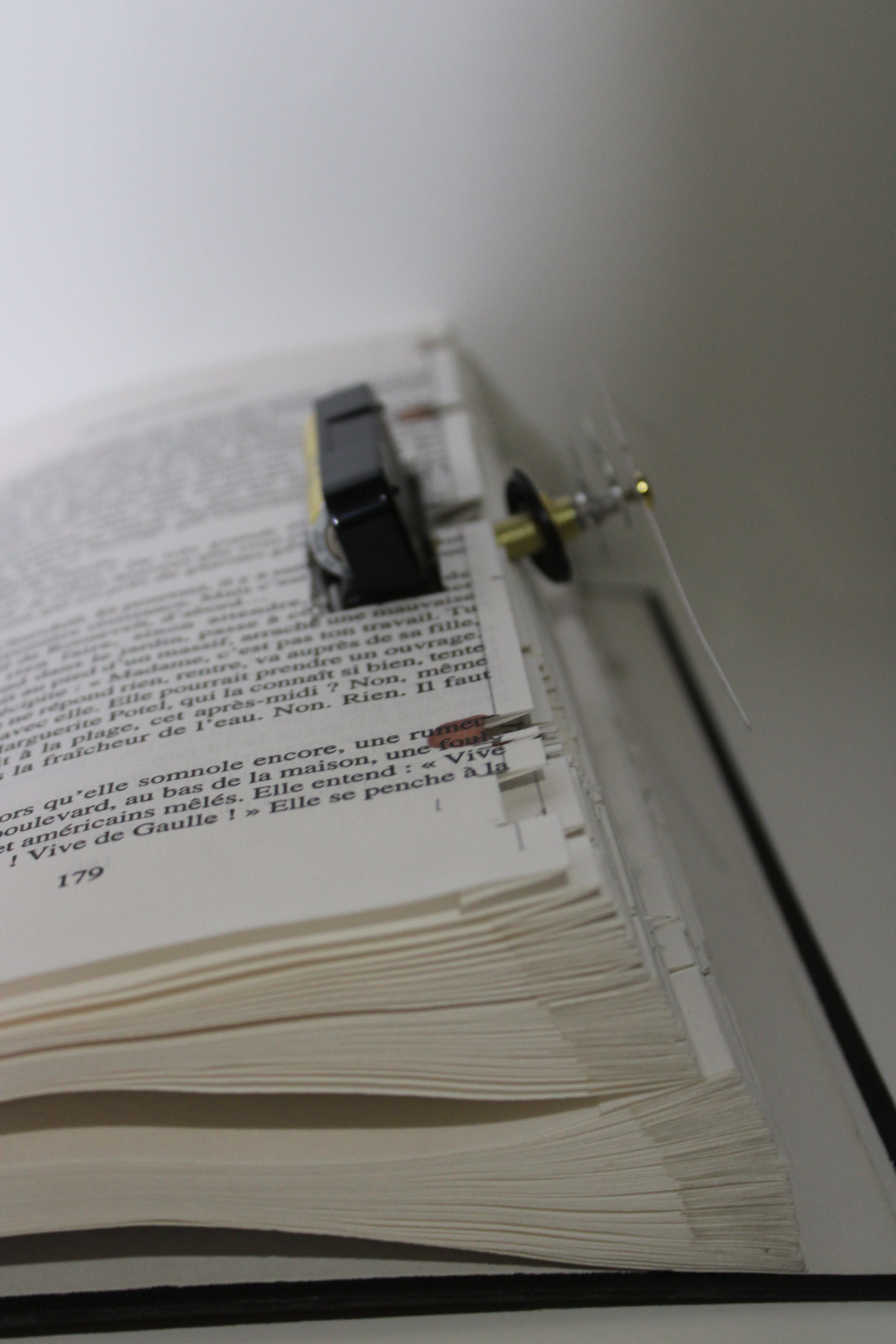 Livre pendule panda