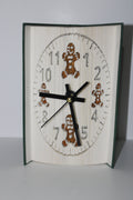 Livre pendule petit bonhomme de Noël