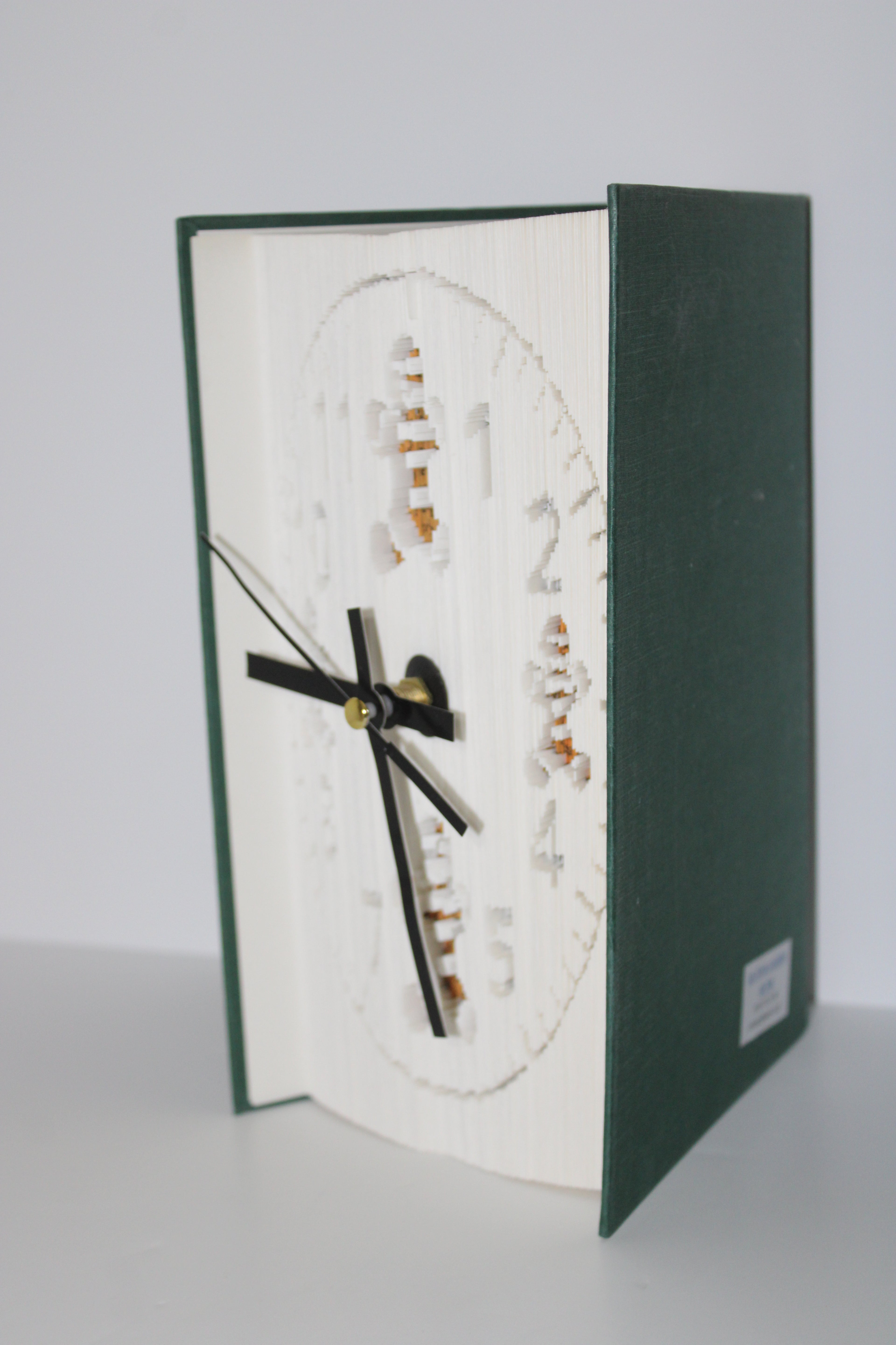 Livre pendule petit bonhomme de Noël