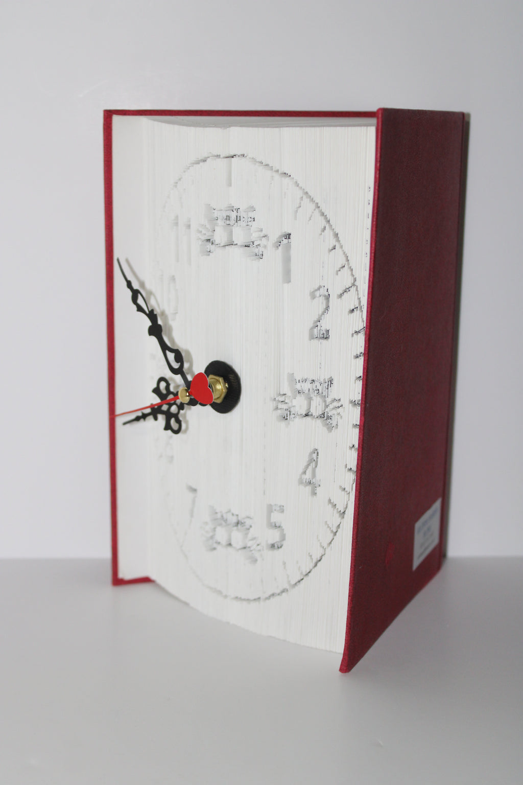 Livre pendule chat rigolo