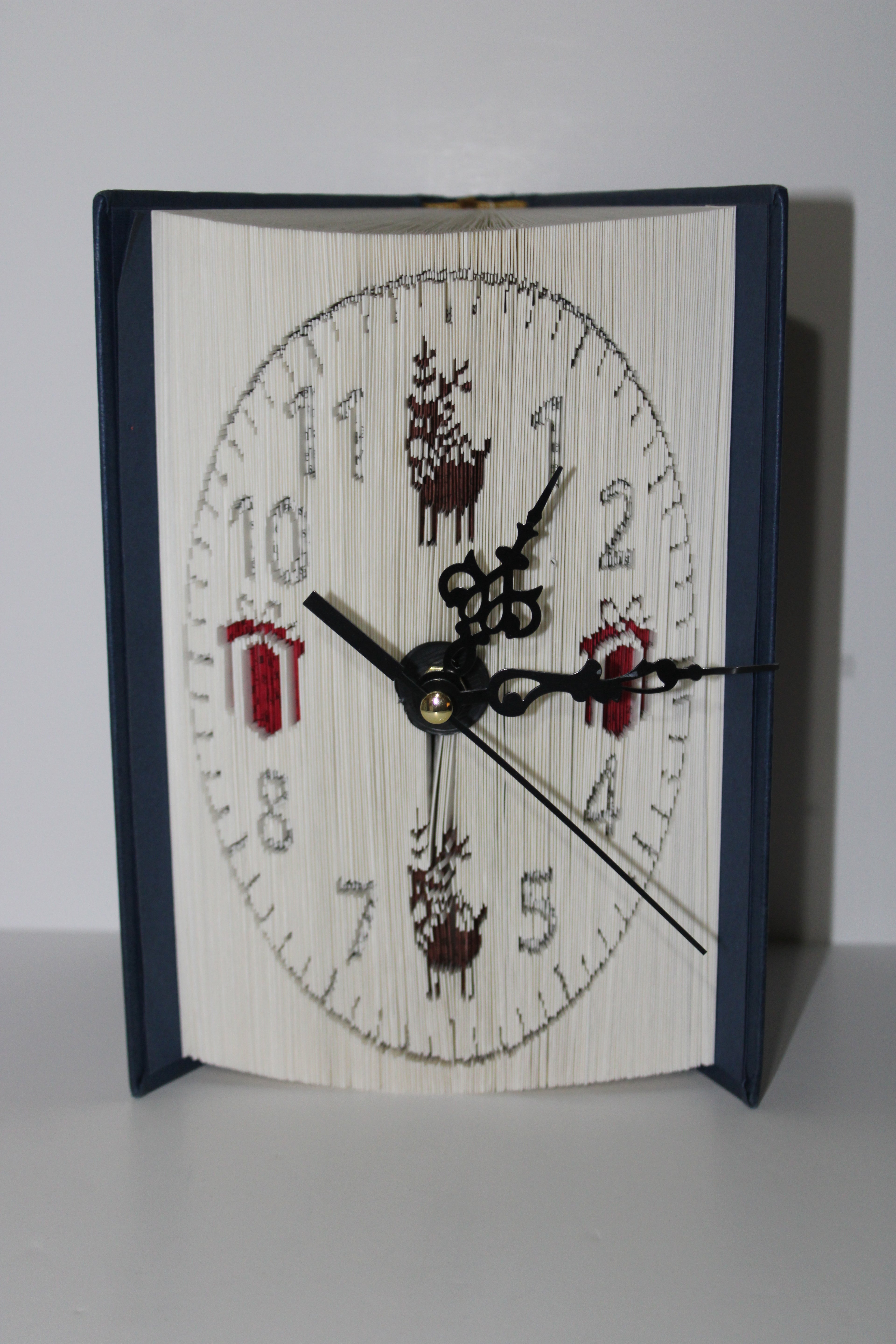 Livre pendule rennes et cadeaux