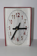 Livre pendule chiffres orange