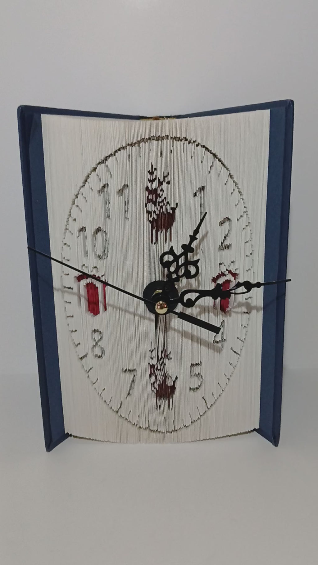 Livre pendule rennes et cadeaux